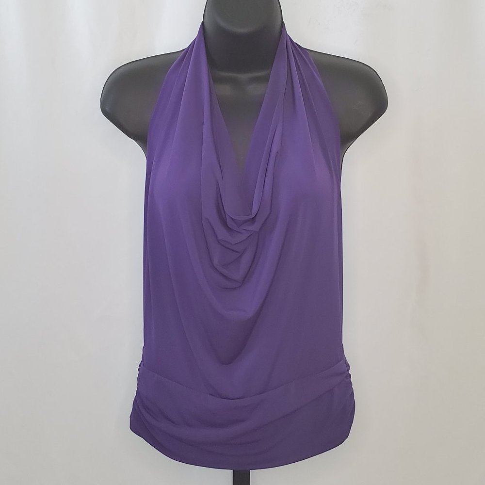 Purple Halter Top